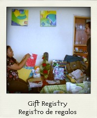 Gift Registry / Registro de regalos